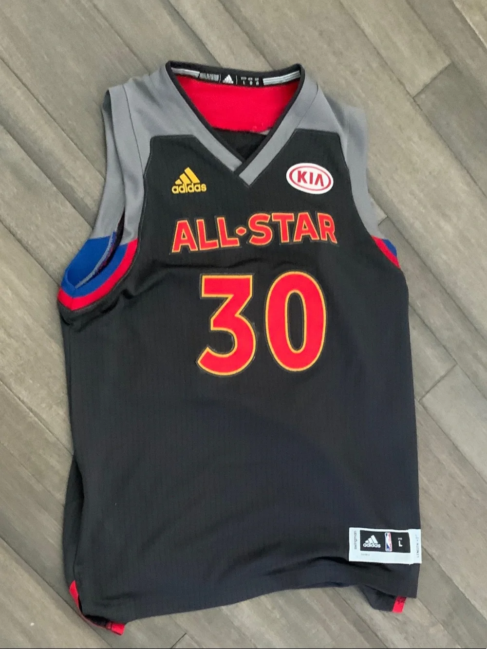 Curry 2017 all star jersey